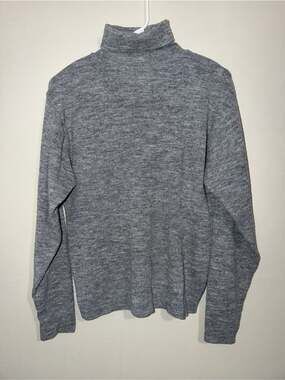 Vintage Orlon by Campus Women’s Medium Gray Turtleneck Sweater